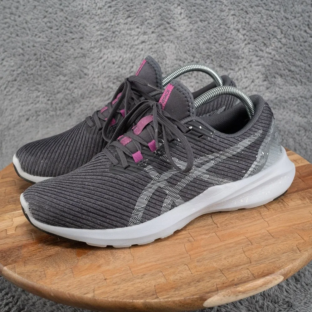 Size 9.5 - Asics Versablast Running Shoes Women's Gray Sneakers 1012A835 *READ*